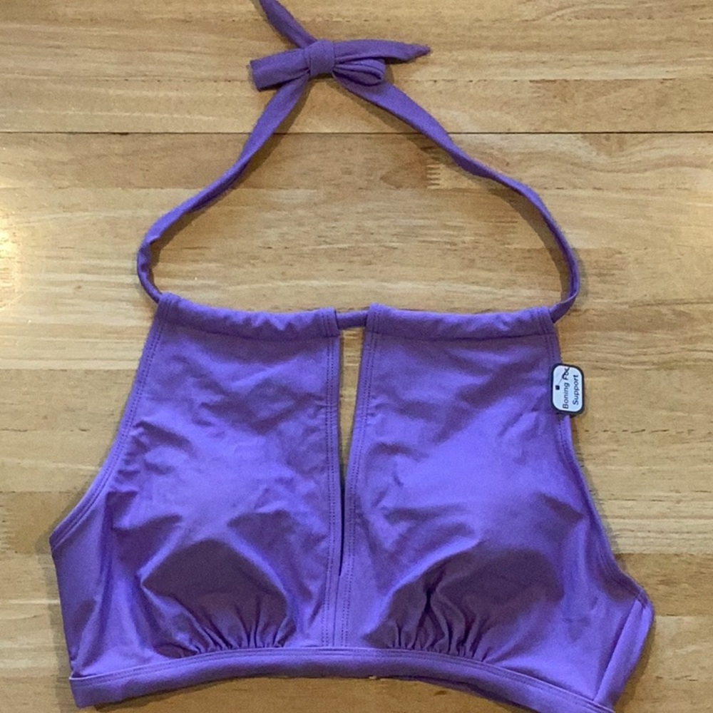 NWT Time and Tru Halter Bikini Top